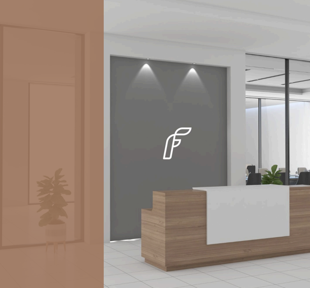 Flovy Receptionist Desk Office Interior