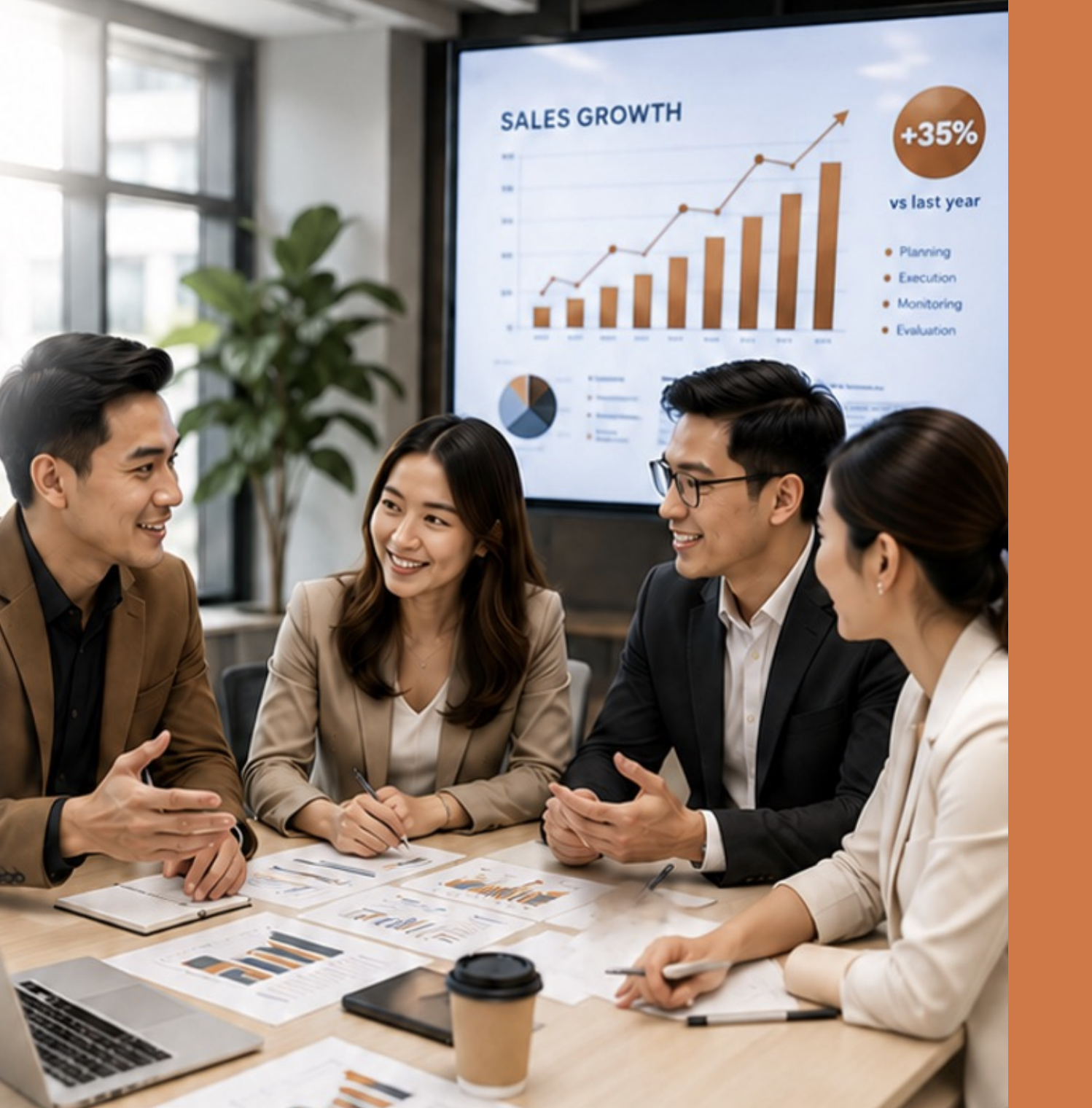 Team expertise - sales growth discussion